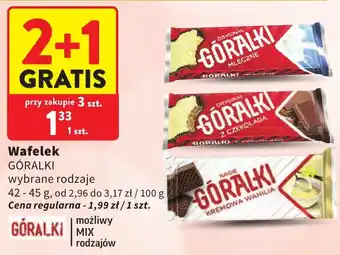 Intermarche Wafelek GÓRALKI oferta