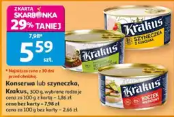 Auchan Konserwa lub szyneczka, Krakus oferta