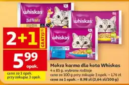 Auchan Mokra karma dla kota Whiskas oferta