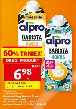 Auchan Napój roślinny Barista Alpro oferta