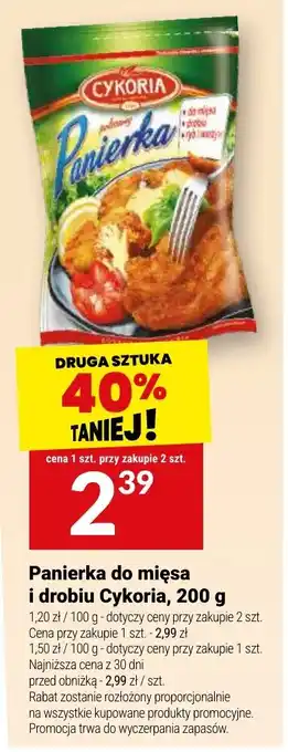Twój Market Panierka do mięsa i drobiu Cykoria oferta