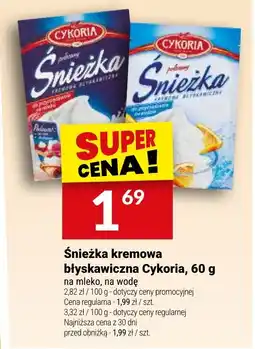 Twój Market Śnieżka kremowa błyskawiczna Cykoria oferta