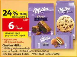 Auchan Ciastka Milka oferta