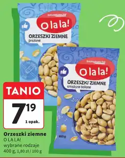 Intermarche Orzeszki ziemne O LA LA! oferta