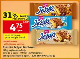 Auchan Ciastka Jeżyki Gopłana oferta