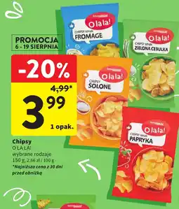 Intermarche Chipsy O LA LA! oferta