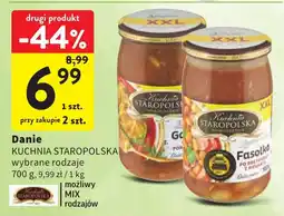 Intermarche Kuchnia Staropolska wybrane rodzaje oferta