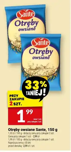 Twój Market Otręby owsiane Sante oferta