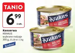 Intermarche Konserwa KRAKUS wybrane rodzaje oferta