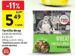Intermarche Tortilla Wrap CASA DE MEXICO oferta