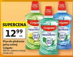 Auchan Płyn do płukania jamy ustnej Colgate oferta