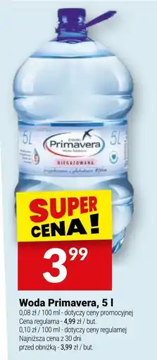 Twój Market Woda Primavera oferta