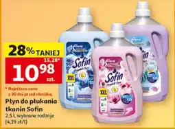 Auchan Płyn do płukania tkanin Sofin oferta