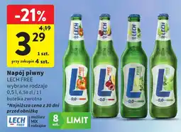 Intermarche Napój piwny LECH FREE oferta