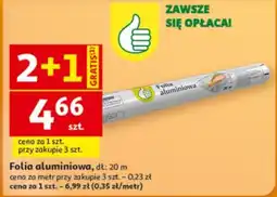 Auchan Folia aluminiowa oferta