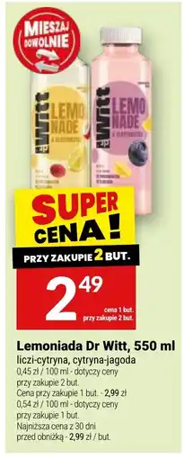 Twój Market Lemoniada Dr Witt oferta