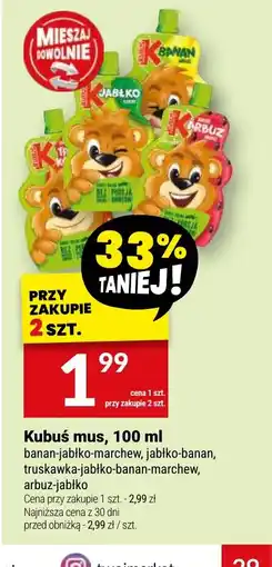 Twój Market Kubuś mus oferta