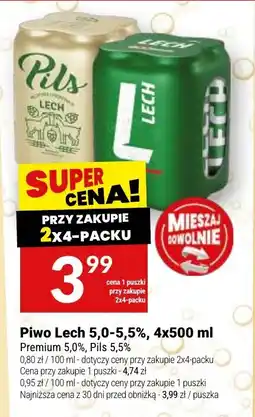 Twój Market Piwo Lech oferta
