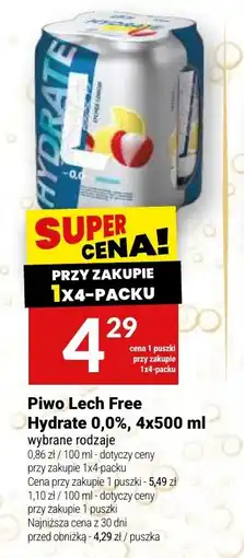Twój Market Piwo Lech Free Hydrate 0,0% oferta