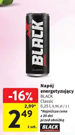 Intermarche Napój energetyzujący BLACK Classic oferta