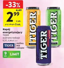 Intermarche Napój energetyzujący TIGER oferta