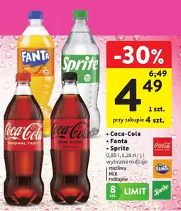 Intermarche Coca-Cola Fanta Sprite oferta
