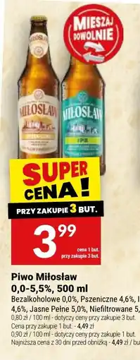 Twój Market Piwo Miłosław oferta