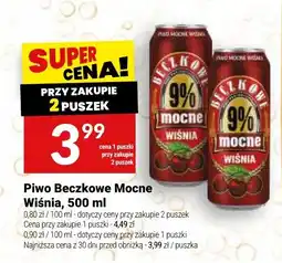 Twój Market Piwo Beczkowe Mocne Wiśnia oferta