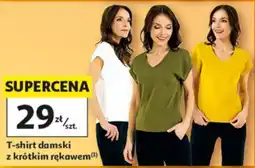 Auchan T-shirt damski z krótkim rękawem oferta