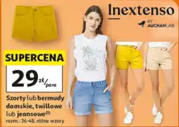 Auchan Inextenso Szorty lub bermudy damskie oferta