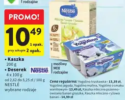 Intermarche Kaszka mleczna pszenno-owsiana banan gruszka oferta