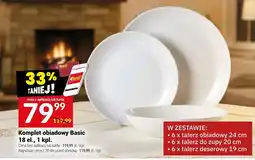 Twój Market Komplet obiadowy Basic oferta