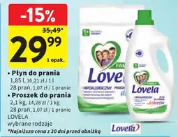 Intermarche Płyn do prania Lovela oferta