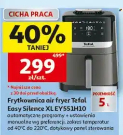 Auchan Frytkownica air fryer Tefal Easy Silence XL oferta