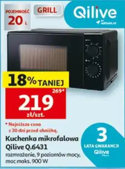 Auchan Kuchenka mikrofalowa Qilive Q.6431 oferta