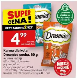 Twój Market Karma dla kota Dreamies sucha oferta