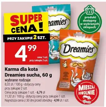 Twój Market Karma dla kota Dreamies sucha oferta