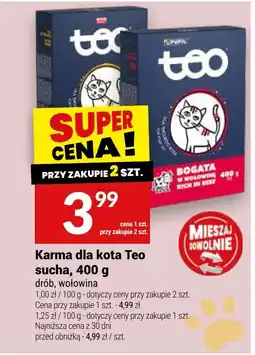 Twój Market Karma dla kota Teo sucha oferta