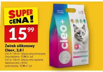 Twój Market Żwirek silikonowy Cleo+ oferta