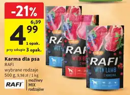 Intermarche Karma dla psa RAFI wybrane rodzaje oferta