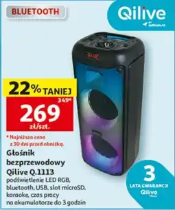 Auchan Głośnik bezprzewodowy Qilive Q.1113 oferta