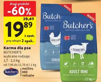 Intermarche Karma dla psa BUTCHER'S oferta