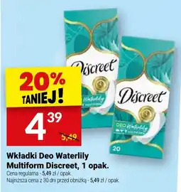 Twój Market Wkładki Deo Waterlily Multiform Discreet oferta