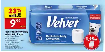 Twój Market Papier toaletowy biały Velvet A'8 oferta