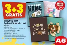Twój Market Zeszyt Top 2000 Basic A5 oferta