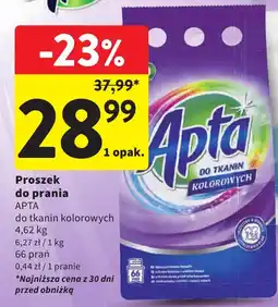 Intermarche Proszek do prania APTA do tkanin kolorowych oferta