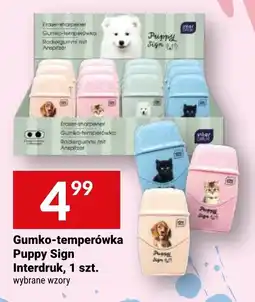 Twój Market Gumko-temperówka Puppy Sign Interdruk oferta