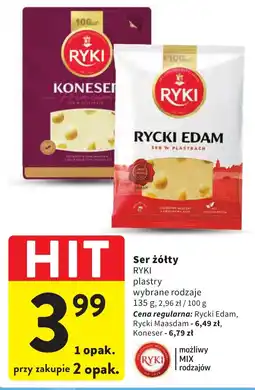 Intermarche Ser żółty RYKI oferta