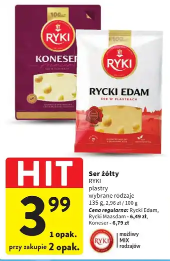 Intermarche Ser żółty RYKI oferta