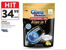 Intermarche Tabletki do zmywarki GLANZ MEISTER Alles in 1 Ultimate Zitrone oferta